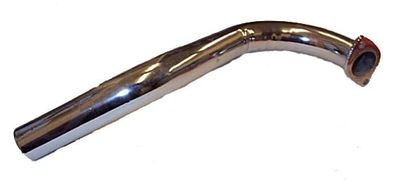 uitlaatbocht 28mm zwart  Maxi